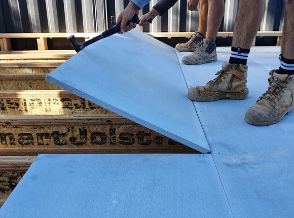 floorplex 2700x600x19mm t&g blue